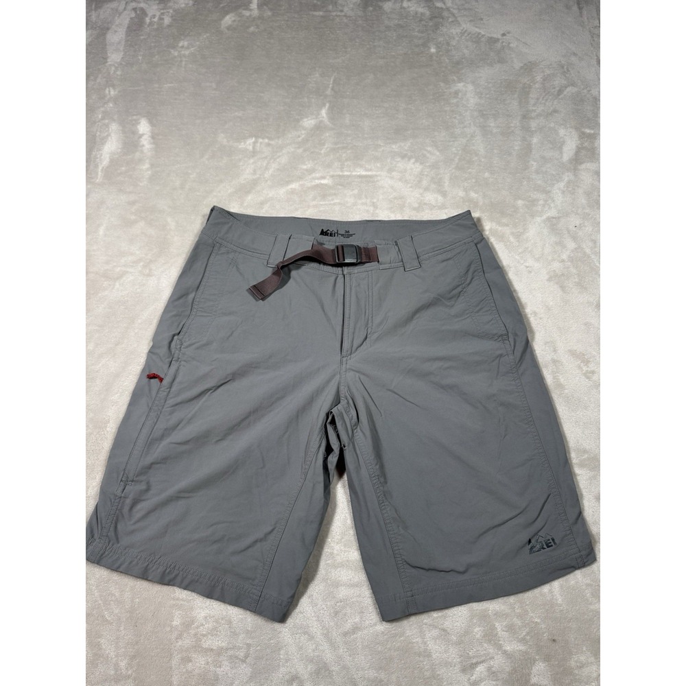 REI Co-op Hiking Shorts Mens Size 36 Gray Nylon Outdoors